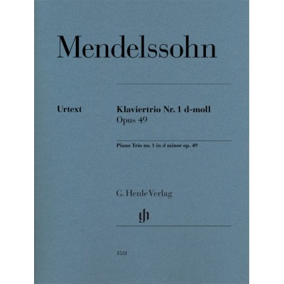 MENDELSSOHN - PIANO TRIO N°1 OP.49