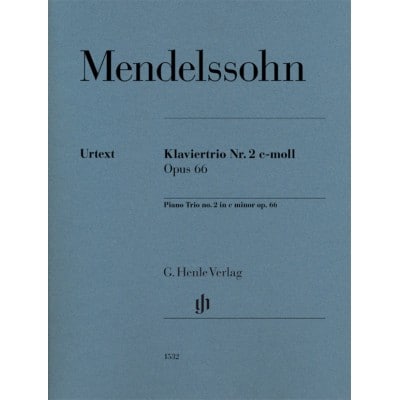 MENDELSSOHN - PIANO TRIO N2 OP.66