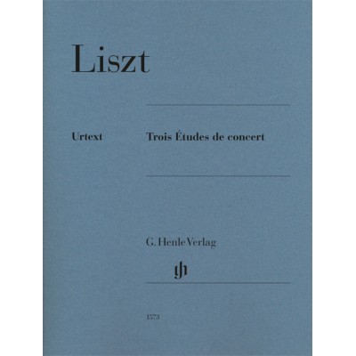LISZT F. - TROIS ETUDES DE CONCERT