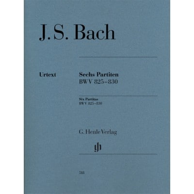 BACH J.S. - SIX PARTITAS BWV 825-830