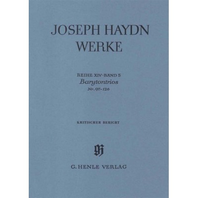 HENLE VERLAG HAYDN JOSEPH - TRIOS AVEC BARYTON N°97-126