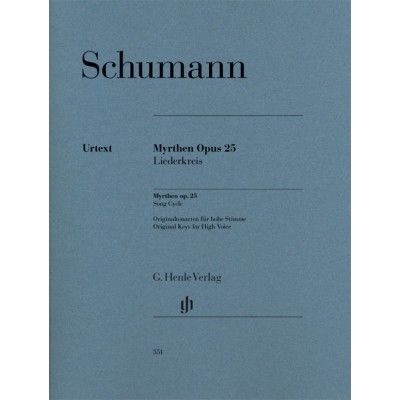 Schumann Robert - Myrthen Op.25