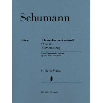 SCHUMANN ROBERT - KLAVIERKONZERT A-MOLL OP. 54 - PIANO, ORCHESTRA