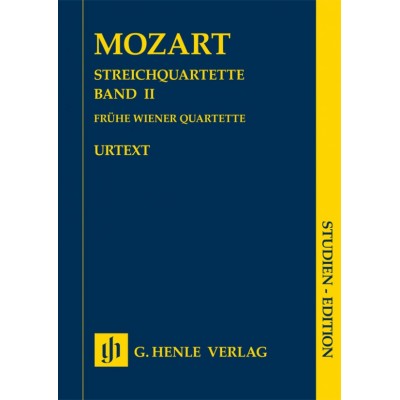 HENLE VERLAG Mozart W.a. - String Quartets Vol.2 - Score