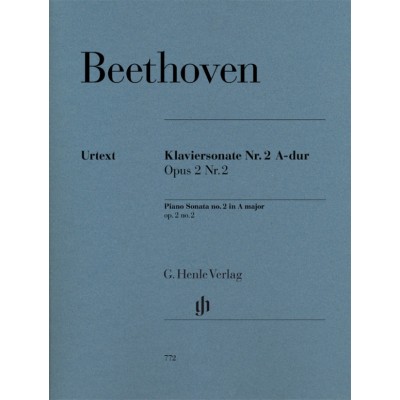 BEETHOVEN L.V. - PIANO SONATA N°2 IN A MAJOR OP.2 N°2