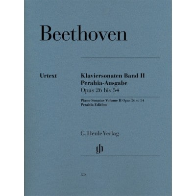 BEETHOVEN L.V. - PIANO SONATAS VOL.2 OP.26-54 (PERAHIA EDITION)