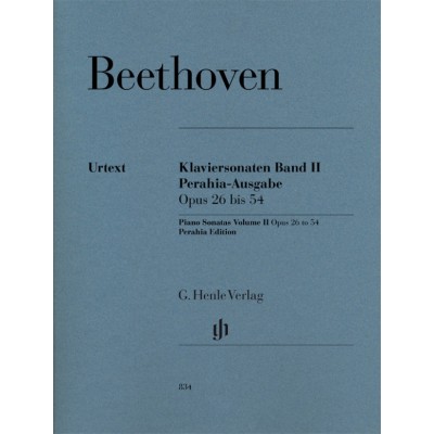 HENLE VERLAG Beethoven L.V. - Sonates Pour Piano Vol.2 Op.26-54 (edition Perahia)