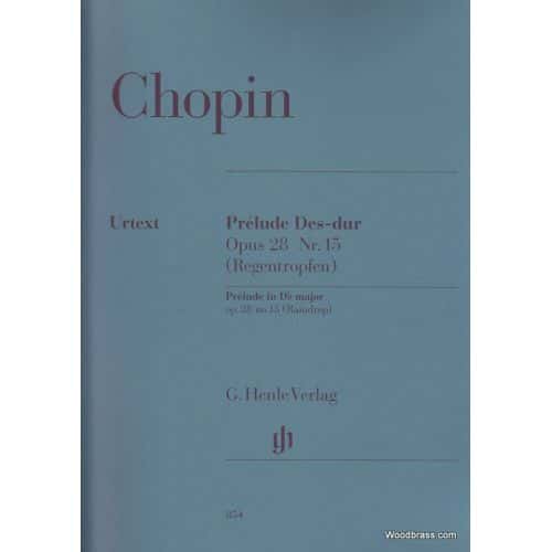Henle Verlag Chopin F Prelude D Flat Major Op 28 15 Raindrop Piano Woodbrass Com