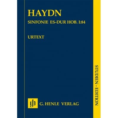 HAYDN JOSEPH - SINFONIE ES-DUR HOB. I:84 - SCORE 