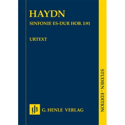 Henle Verlag Haydn J. - Symphonie Mi Majeur hob.I92 - Conducteur