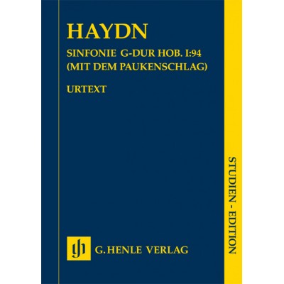 Haydn Joseph - Symphonie En Sol Majeur Hob. I:94 (la Surprise) - Score