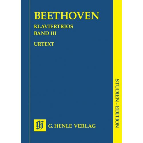 BEETHOVEN L.V. - PIANO TRIOS, VOLUME III