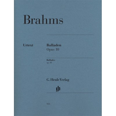 BRAHMS J. - BALLADES OP.10 - PIANO