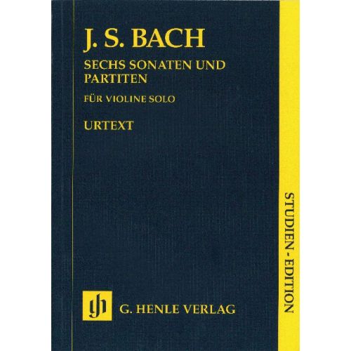 BACH J.S. - SONATAS AND PARTITAS BWV 1001-1006 FOR VIOLIN SOLO (NOTATED AND ANNOTATED VERSION)