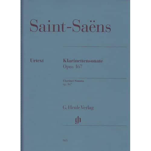 SAINT-SAENS CAMILLE - KLARINETTENSONATE OP.167