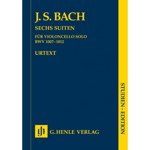 HENLE VERLAG BACH J.S. - SIX SUITES FOR VIOLONCELLO SOLO BWV 1007?1012