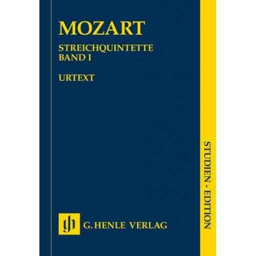 MOZART W.A. - STRING QUINTETS VOLUME I