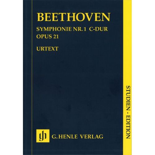 HENLE VERLAG BEETHOVEN L.V. - SYMPHONY NO. 1 C MAJOR OP. 21