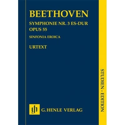 BEETHOVEN L.V. - SYMPHONIE N3 ”EROICA” - SCORE