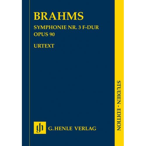 BRAHMS J. - SYMPHONY NO. 3 IN F MAJOR OP. 90