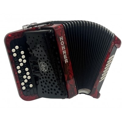 HOHNER NOVA II 40 ROUGE TOUCHES BOUTONS
