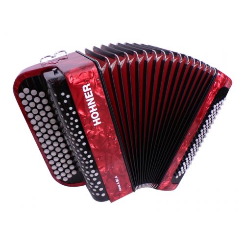 HOHNER NOVA II 80A ROUGE TOUCHES BOUTONS