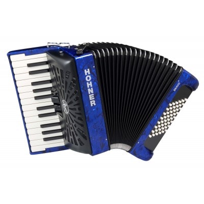 HOHNER BRAVO II 48 BLEU