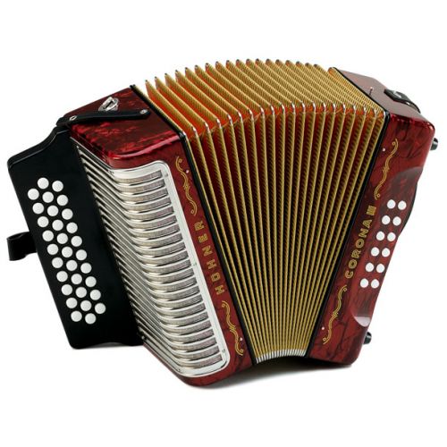 HOHNER Corona 3 GCF Rouge