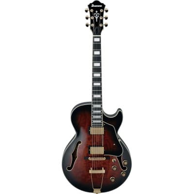 AG95QA-DBS-DARK BROWN SUNBURST ARTCORE EXPRESSIONIST