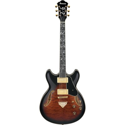 IBANEZ As93Qmsp-Dbs Dark Brown Sunburst Artcore Expressionist