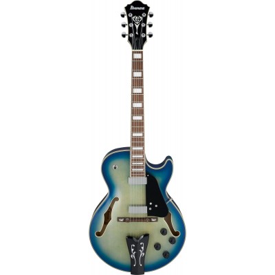 Gb10Em-Jbb Jet Blue Burst Signature George Benson