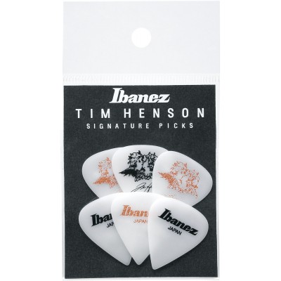 IBANEZ T.Henson Sign. Pick, Teardrop, 1.11Mm, 6-Pack