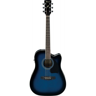 IBANEZ Pf15Ece-Tbs Transparent Blue Sunburst Performance