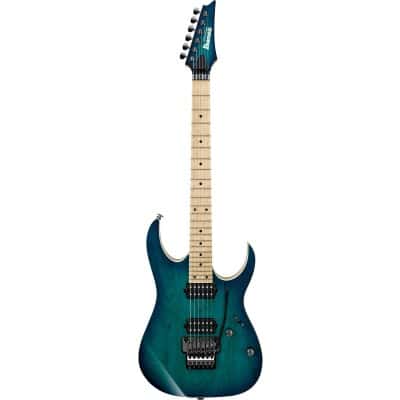 Ibanez Rg652ahm Ngb Prestige Japan Nebula Green Burst + Etui