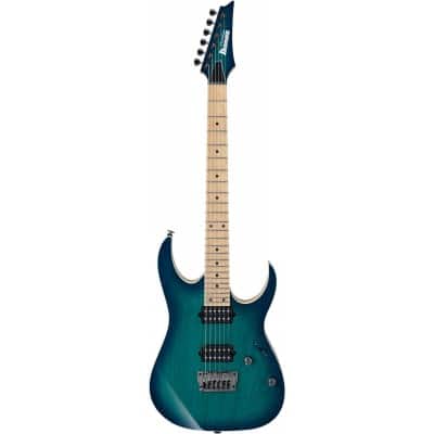 Ibanez Rg652ahmfx Ngb Prestige Japon Nebula Green Burst + Etui