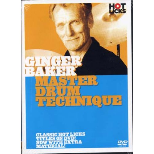 MUSIC SALES BAKER GINGER - MASTER DRUM TECHNIQUE