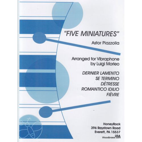  Piazzolla A. - Five Miniatures - Marimba