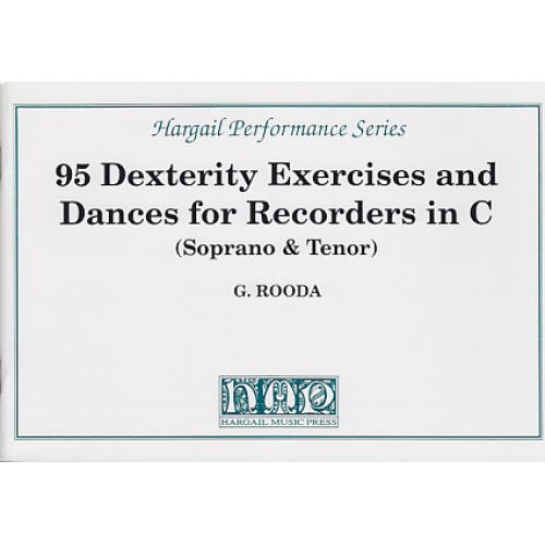 ROODA 95 DEXTERITY EXERCISES AND DANCES FOR RECORDERS IN C