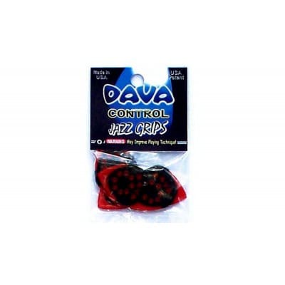 DAVA MEDIATORS JAZZ GRIPS DELRIN, SACHET DE 6 PIECES.