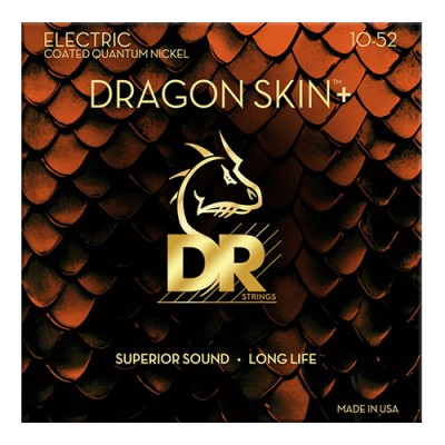 DR STRINGS 10-52 DRAGON SKIN+ COATED MEDIUM