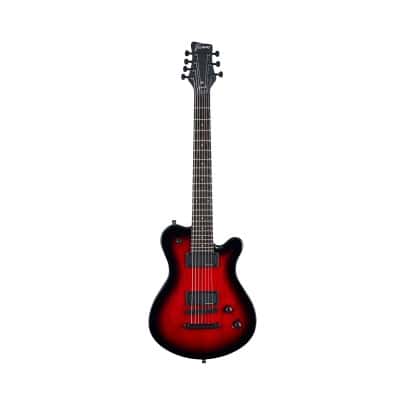 FRAMUS D-SERIES - PANTHERA 7 CORDES - BURGUNDY BLACKBURST