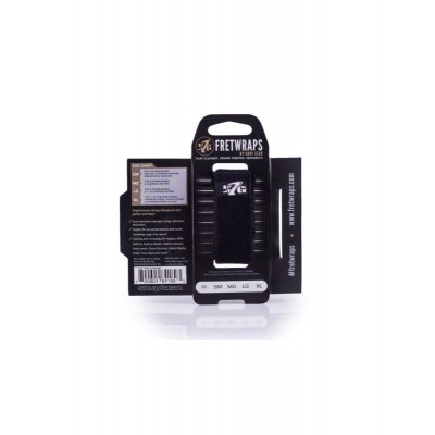 GRUVGEAR FretWraps, S7G Black - Large