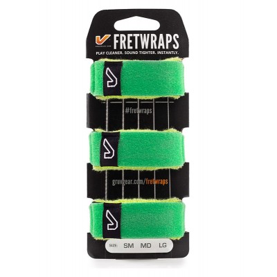 FretWraps 3-Pack, Leaf Green - Medium