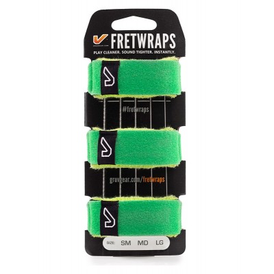 FretWraps 3-Pack, Leaf Green - Small