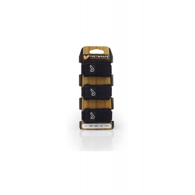 FretWraps 3-Pack, Black - Small