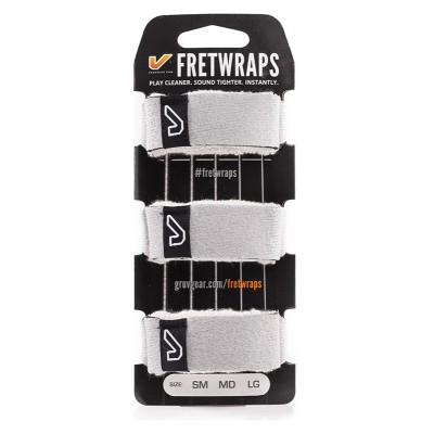 FretWraps 3-Pack, Stone White - Medium