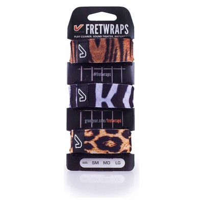 FretWraps 3-Pack, Wild - Small