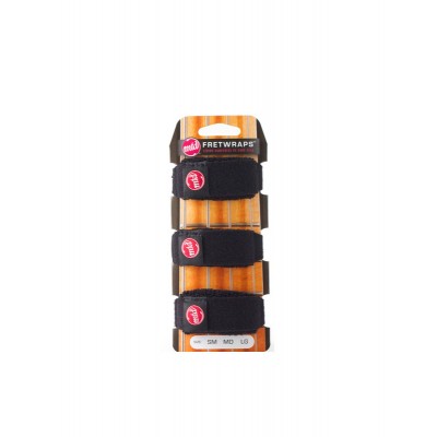 FretWraps 3-Pack, MTD Black - Large