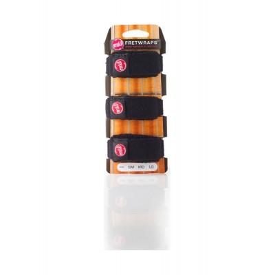 FretWraps 3-Pack, MTD Black - Medium