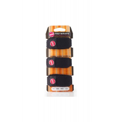 FretWraps 3-Pack, MTD Black - Small
